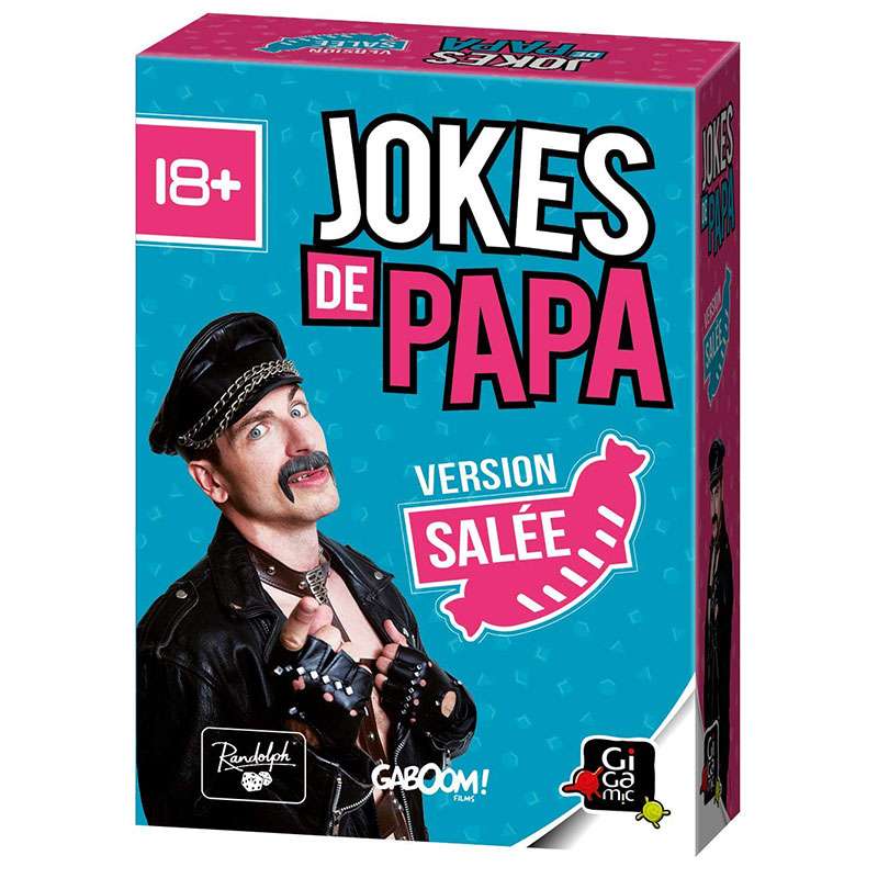 Gigamic Gioco Da Tavolo 'Jokes De Papa' – 1000 Scherzi E Barzellette In Francese Per Ridere Con Amici E Famiglia