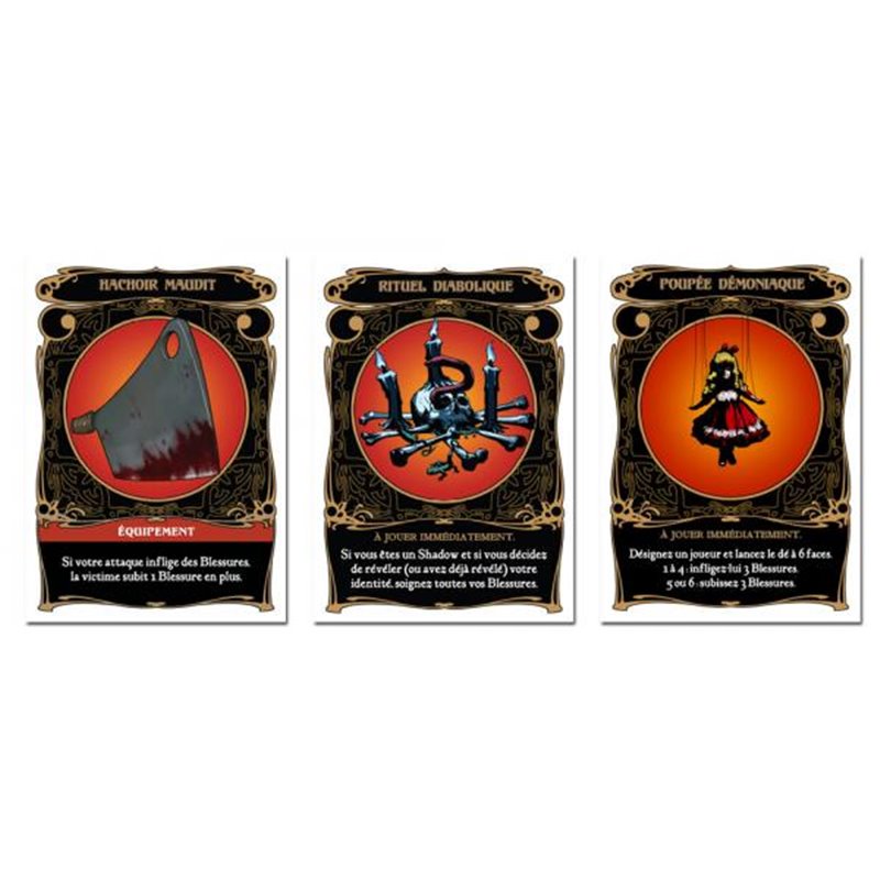 Shadow Hunters: Extension Personnages Cartes 61413 - Images - Shadow Hunters:  Extension Personnages (2013) - Jeux d'Ambiance 