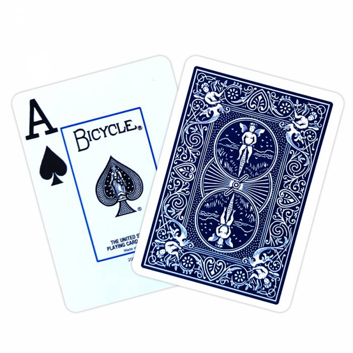 Cartes de Poker Prestige Bicycle Dos bleu